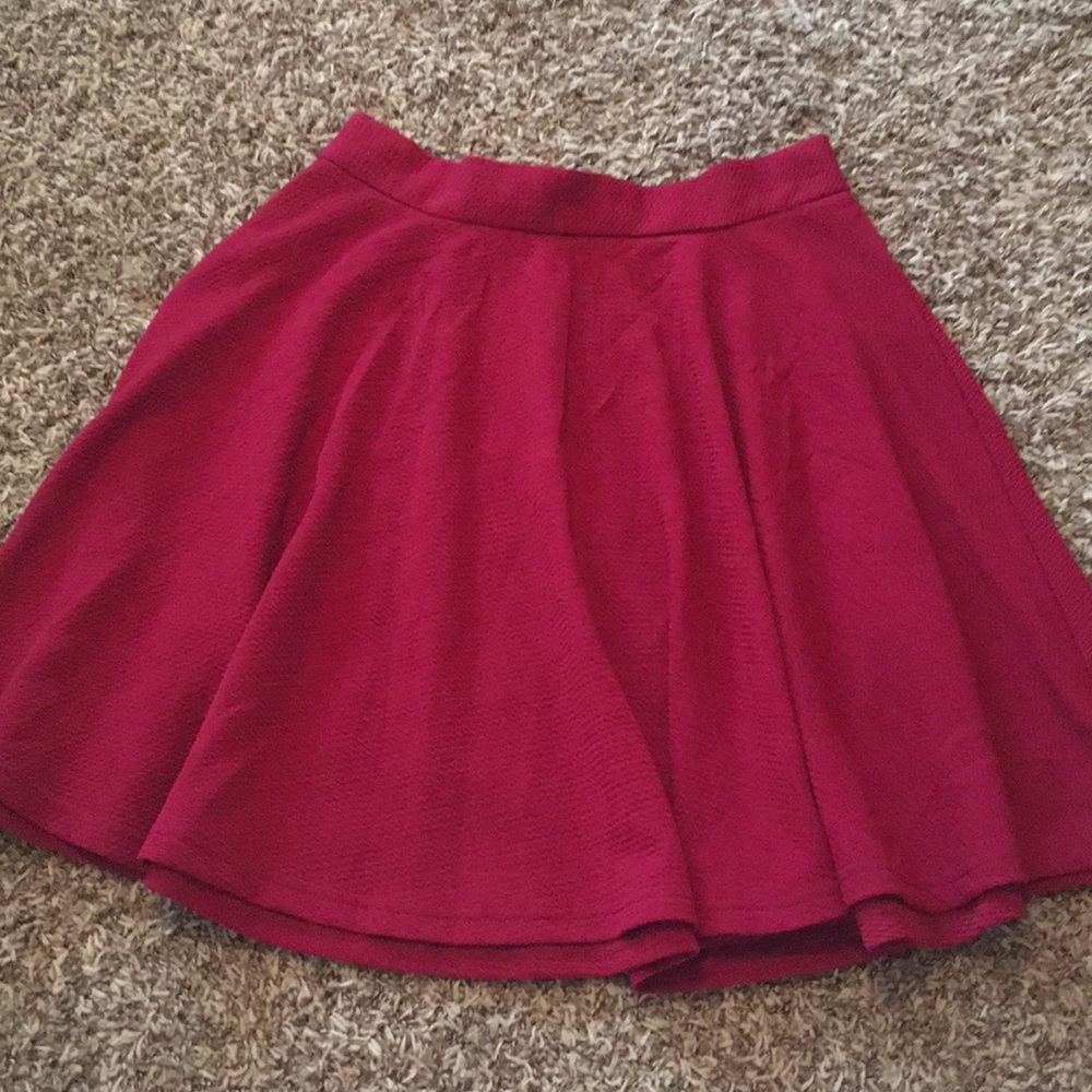 Red skirt!